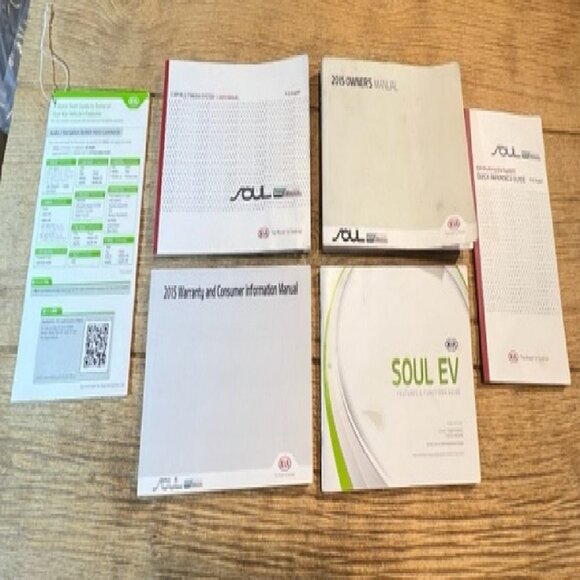 2015 Kia Soul EV+ Owner Manual Multimedia Guide Quick Start Guide plus 3 more - Picture 2 of 16